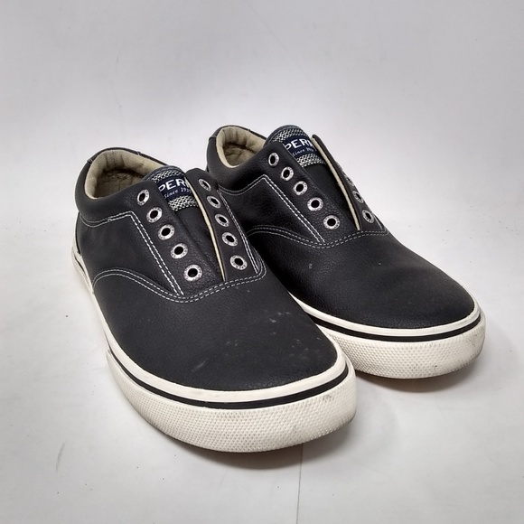 Sperry Men Halyard Leather Sneaker 